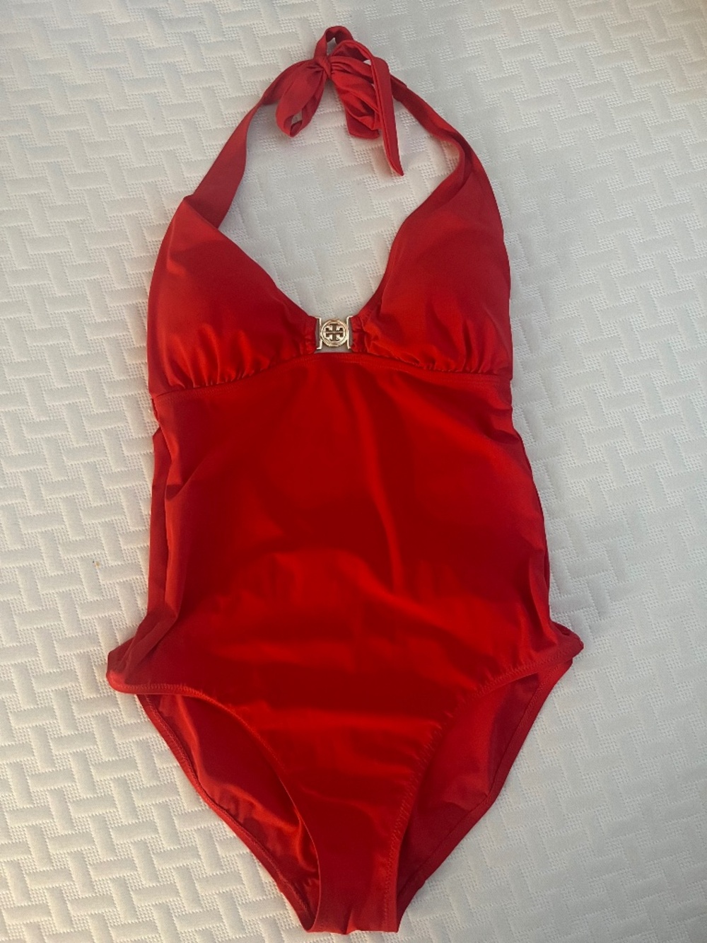 Vintage Tory Burch Red One Piece Swimsuit